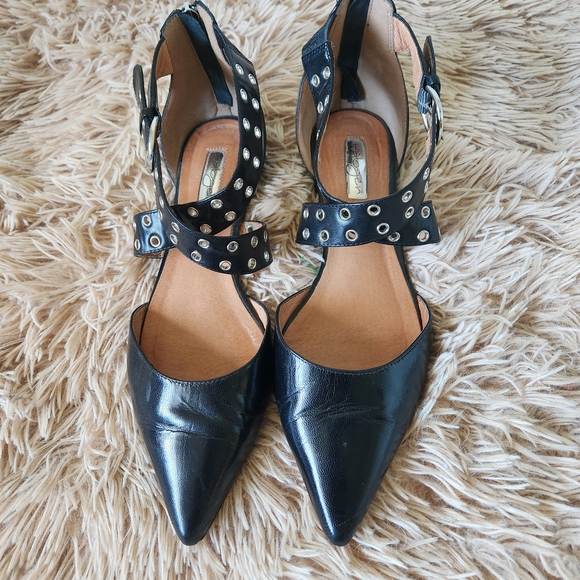 Halogen Black Studded Women's Shoes Size 10 M - Picture 7 of 12